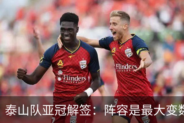 泰山队亚冠解签：阵容是最大变数 看足协如何抉择
